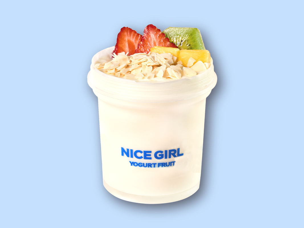 Классикалық жеміс йогурт